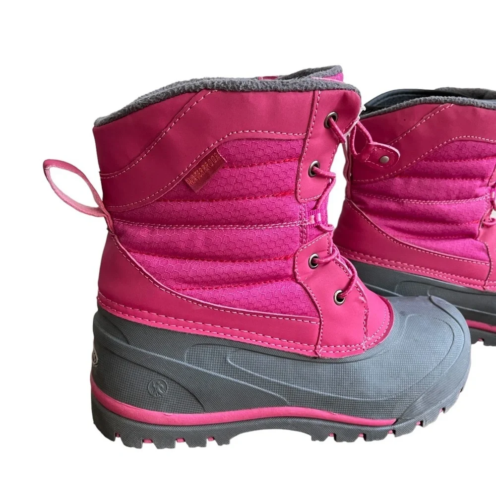 Northside Pink & Gray  Fuchsia/ Coral 3M Thinsulate Insulation Snow/Winter Boots
